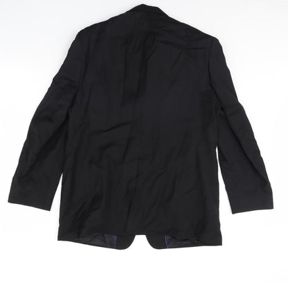 Mens UK Size 40 Preworn Black Jacket