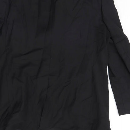 Mens UK Size 40 Preworn Black Jacket