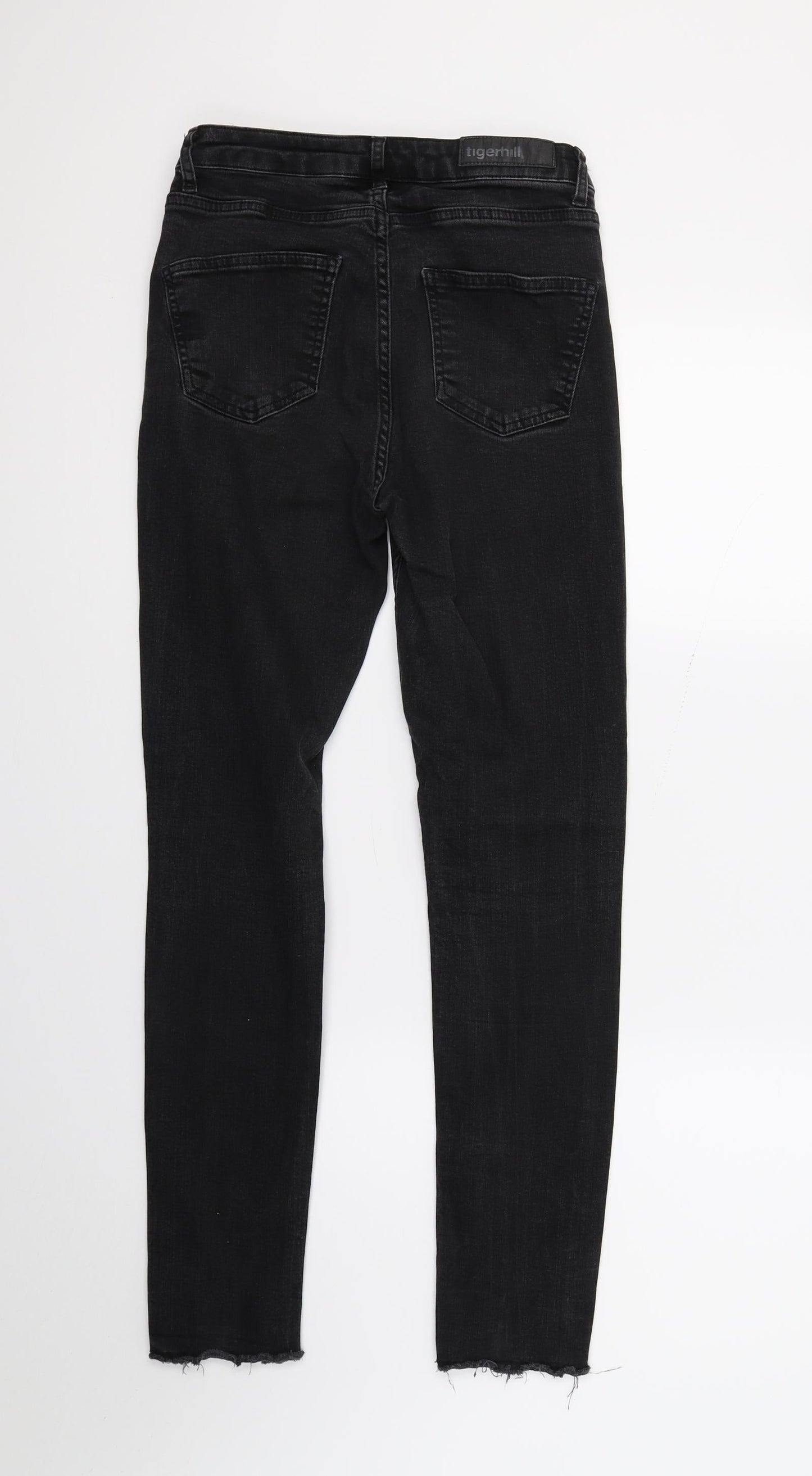 Tigerhill Womens Black   Skinny Jeans Size 26 L26 in