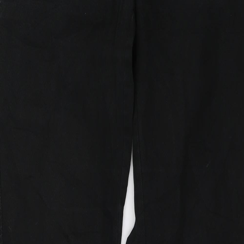 Mexx Womens Black  Denim Straight Jeans Size 6 L31 in