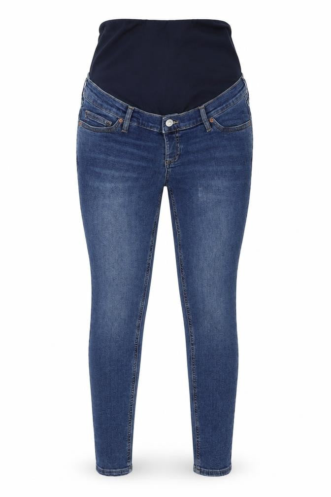 Womens UK Size 10 Topshop Regular Fit Skinny Blue Jeans