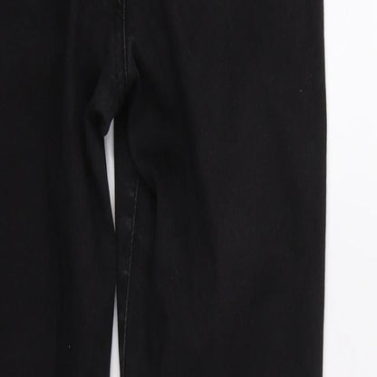 Primark Womens Black  Denim Skinny Jeans Size 10 L27 in