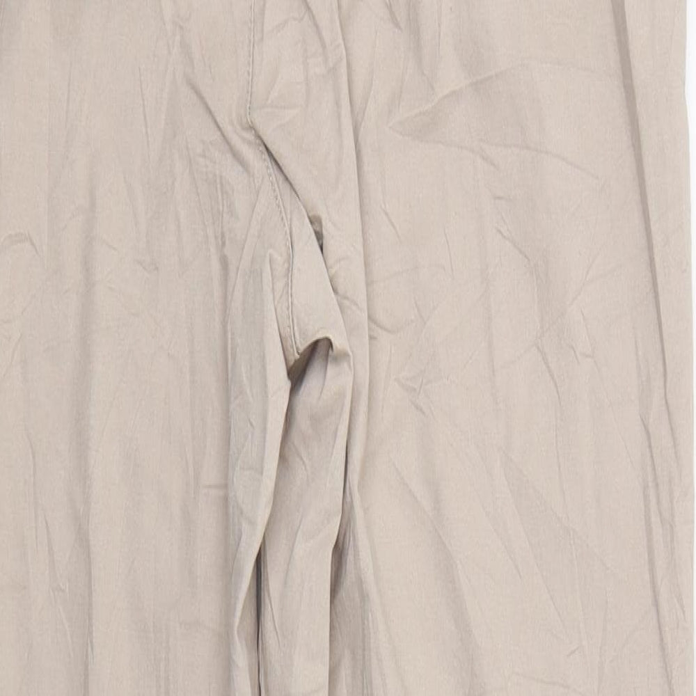 Monito Womens Beige   Trousers  Size 12 L26 in