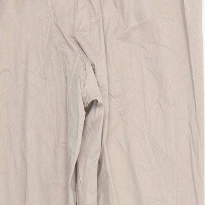 Monito Womens Beige   Trousers  Size 12 L26 in