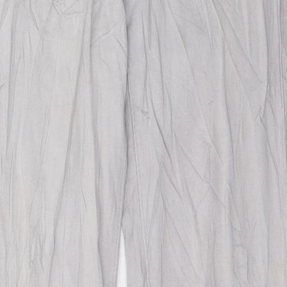 Womens UK Size 8 Preworn Regular Fit Skinny Grey Jeans