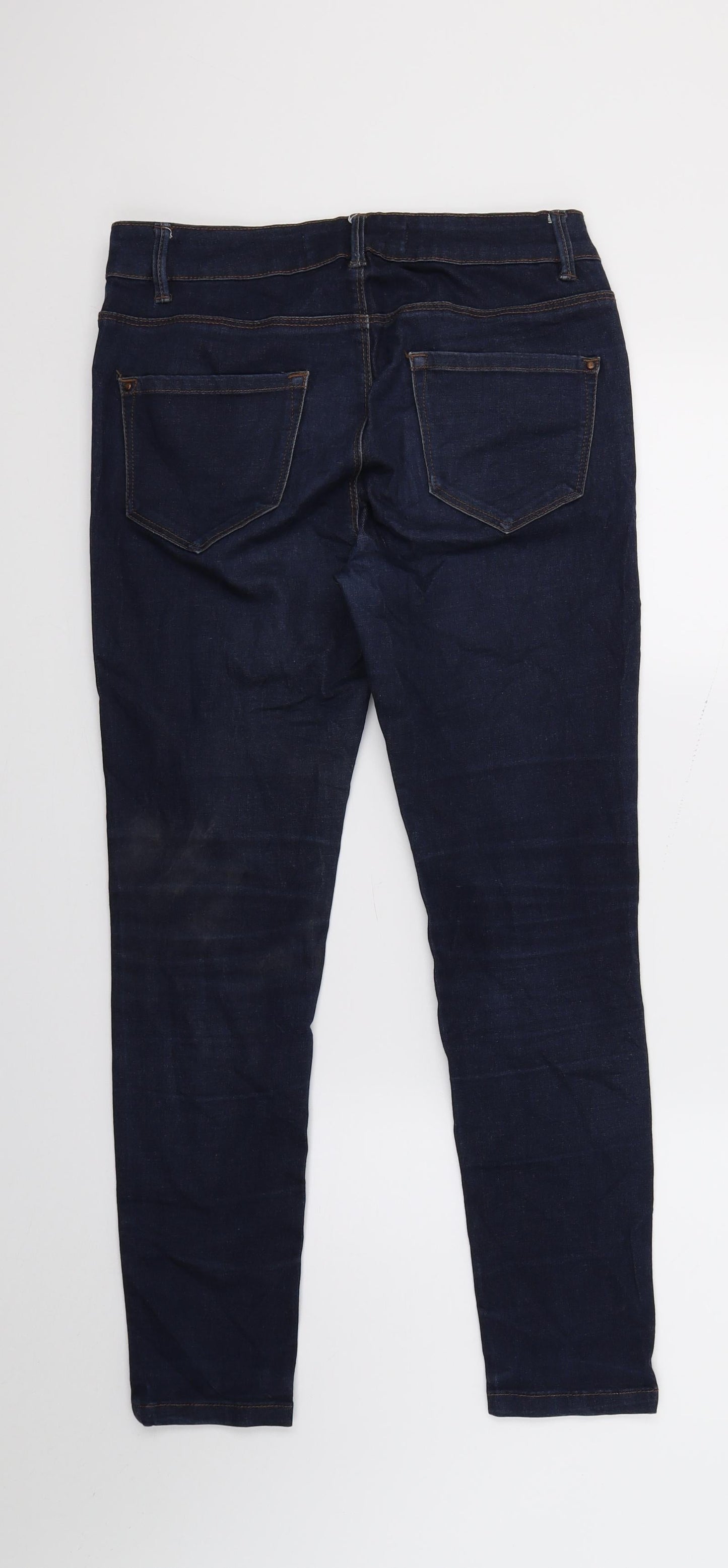 Womens UK Size 30 in Preworn Regular Fit Skinny Blue Jeans