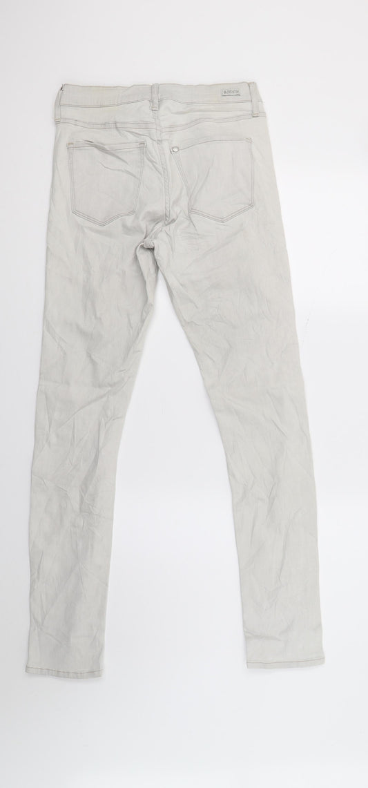 Dorothy Perkins Womens Beige   Skinny Jeans Size 29 in L28 in