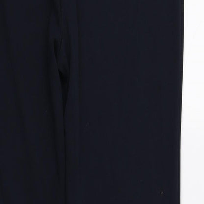 Womens UK Size 10 Marks and Spencer Regular Fit  Blue Trousers