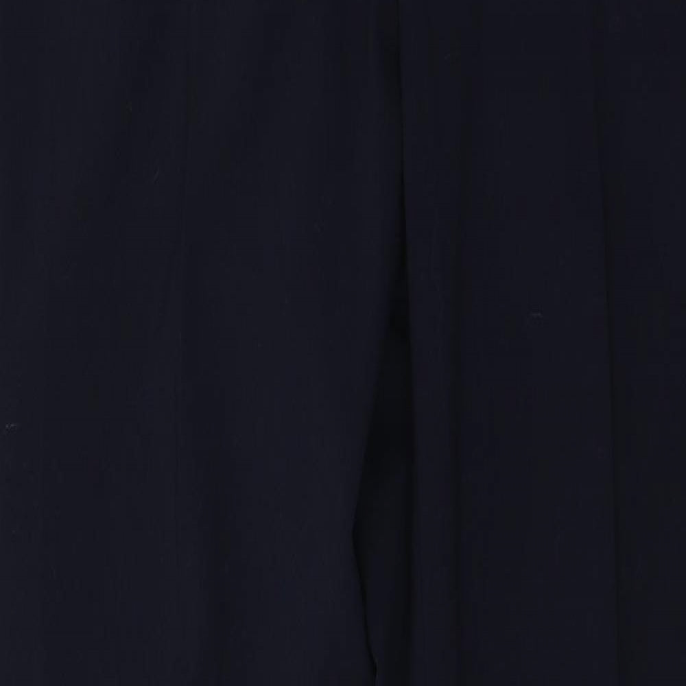 Womens UK Size 10 Marks and Spencer Regular Fit  Blue Trousers
