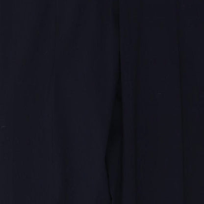 Womens UK Size 10 Marks and Spencer Regular Fit  Blue Trousers