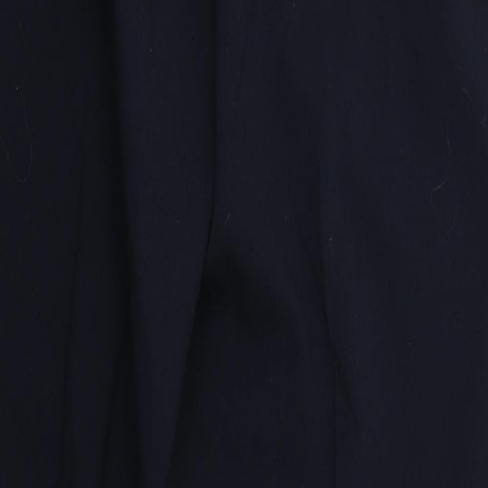 Womens UK Size 10 Marks and Spencer Regular Fit  Blue Trousers
