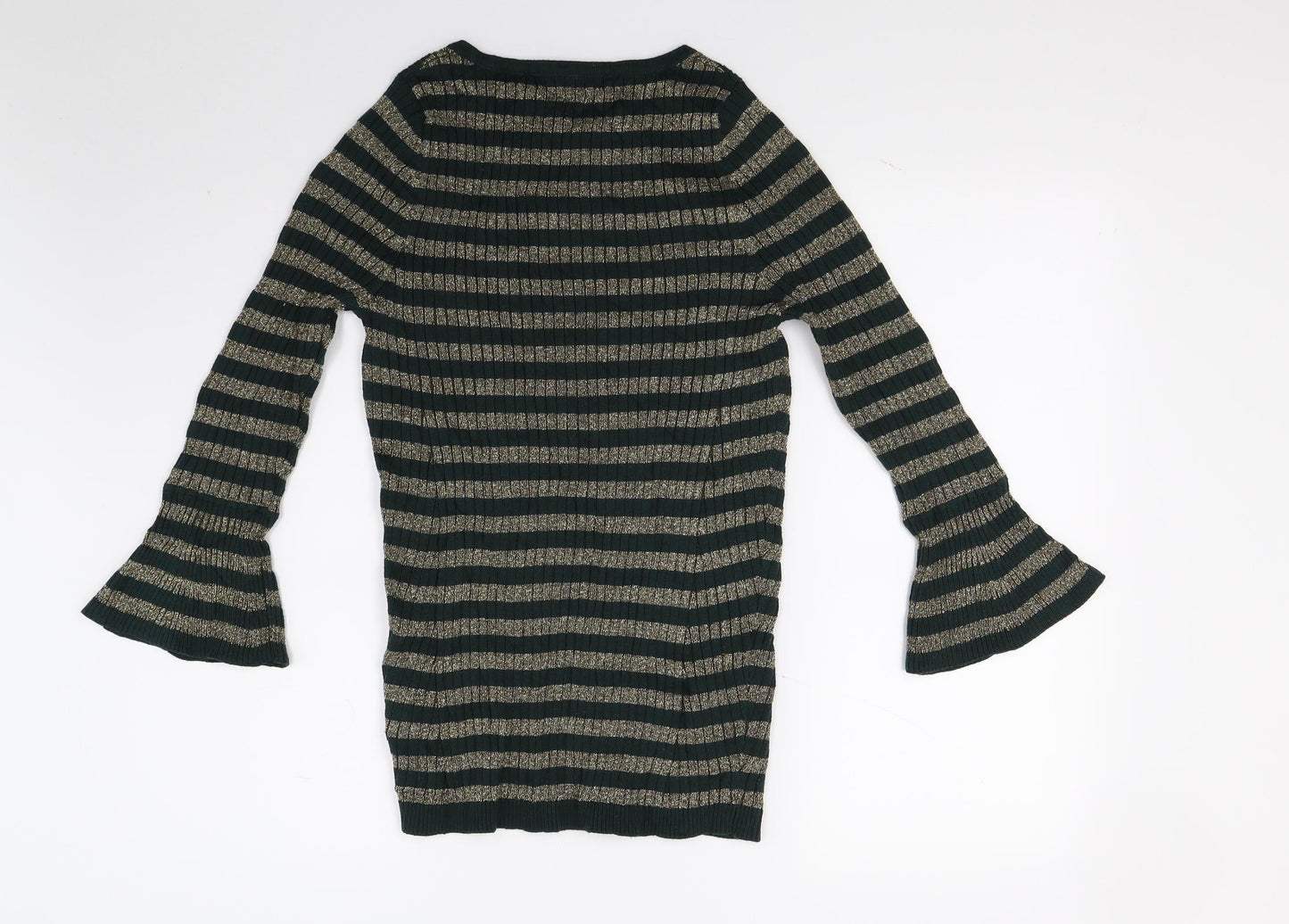 Womens UK Size 14 NEXT Green Pullover Jumper
