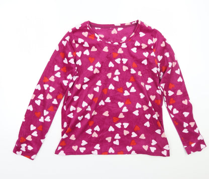 Womens UK Size 12 Marks and Spencer Purple Pullover Jumper