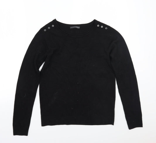 Primark Womens Black   Pullover Jumper Size 10