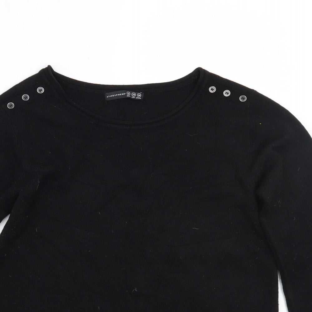 Primark Womens Black   Pullover Jumper Size 10