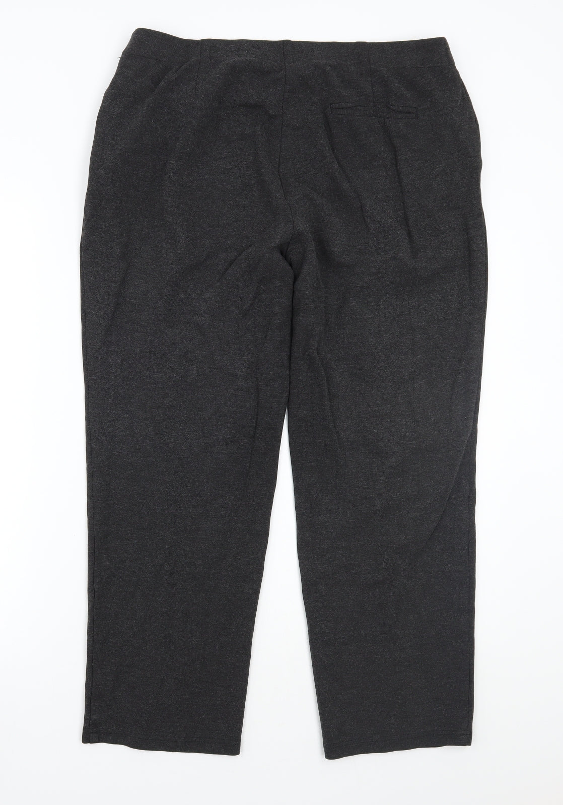 Womens UK Size 16 Marks and Spencer Regular Fit  Grey Trousers