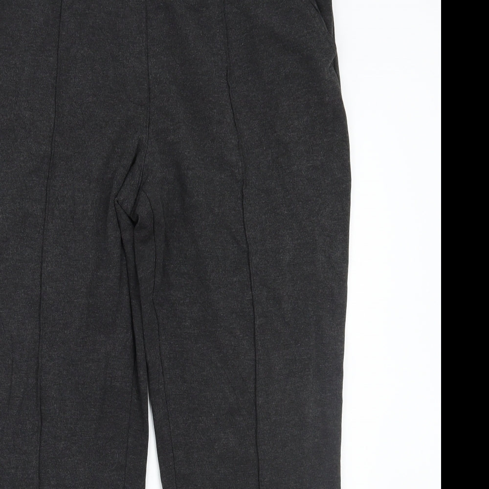 Womens UK Size 16 Marks and Spencer Regular Fit  Grey Trousers