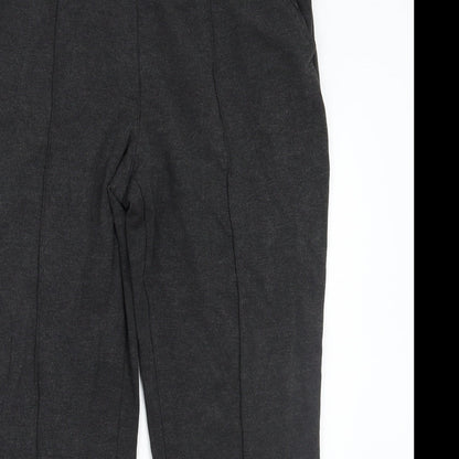 Womens UK Size 16 Marks and Spencer Regular Fit  Grey Trousers