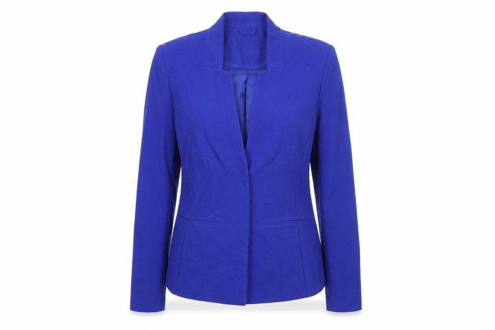 Womens UK Size 12 Damart Regular Blue Blazer