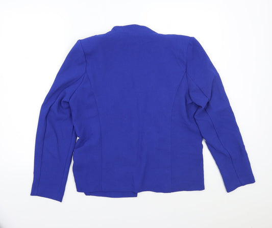 Damart Womens Blue   Jacket Blazer Size 12