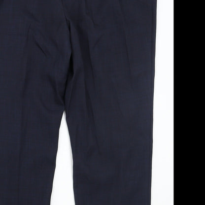 Marks and Spencer Womens Blue   Trousers  Size 22 L27 in