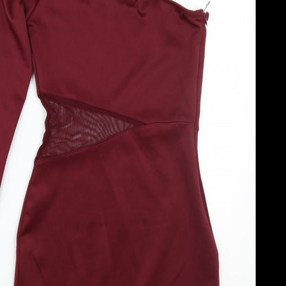 Glamourous Womens Red   A-Line  Size 8