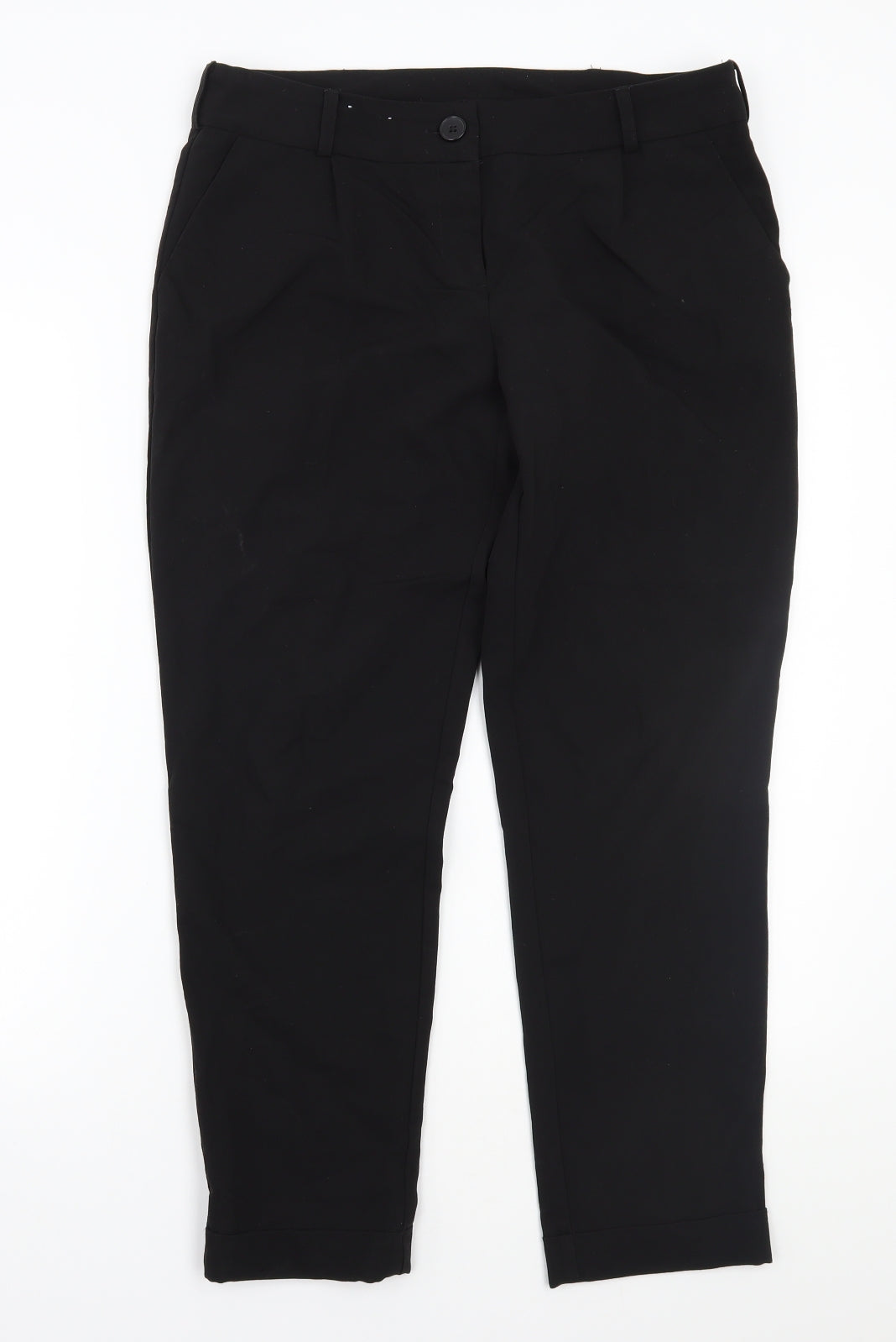 Newlook Womens Black   Trousers  Size 12 L27 in