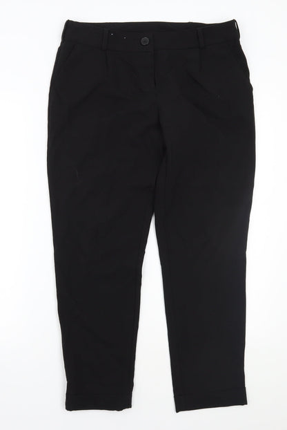 Newlook Womens Black   Trousers  Size 12 L27 in