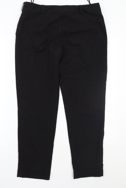 Newlook Womens Black   Trousers  Size 12 L27 in