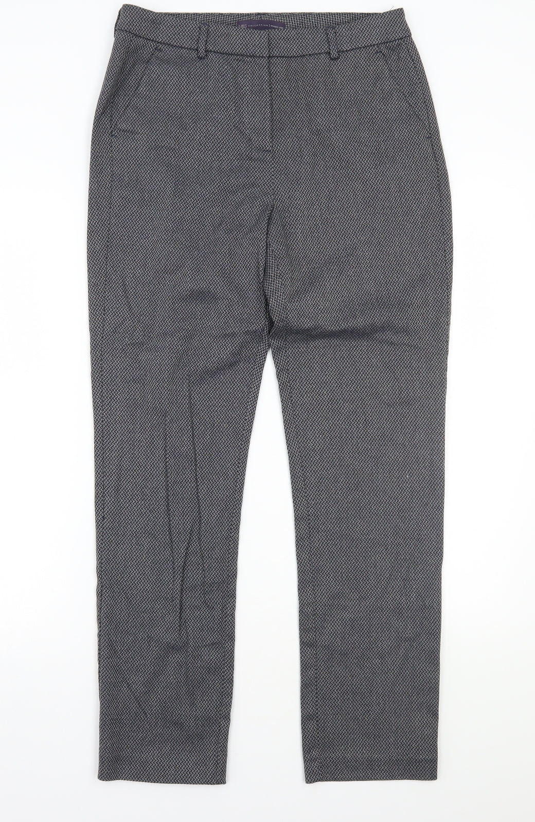 Womens UK Size 10 Marks and Spencer Regular Fit  Grey Trousers