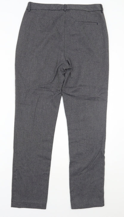 Womens UK Size 10 Marks and Spencer Regular Fit  Grey Trousers