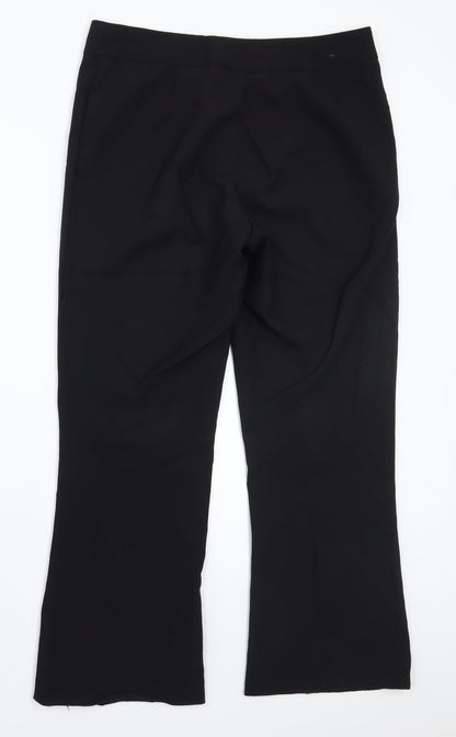 George Womens Black   Trousers  Size 12 L28 in