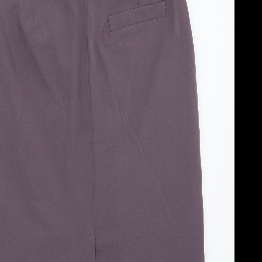 George Womens Purple   A-Line Skirt Size 12