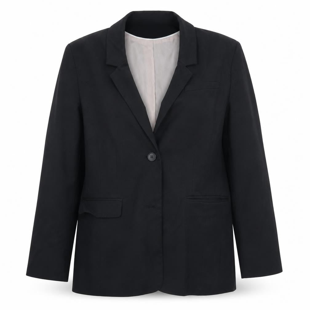 Womens UK Size 12 H&M Regular Black Suit