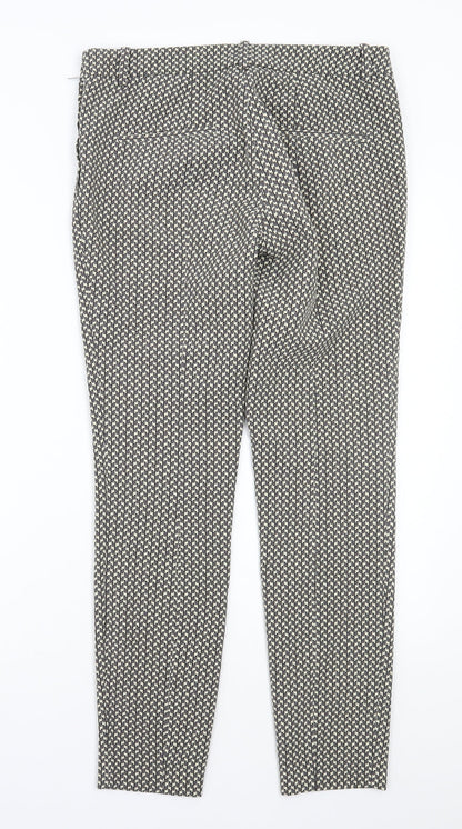 Womens UK Size M Zara Regular Fit  Grey Trousers