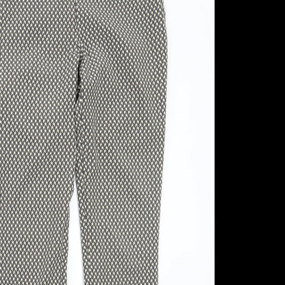 Womens UK Size M Zara Regular Fit  Grey Trousers