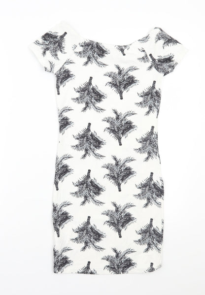 Topshop Womens White   A-Line  Size 8