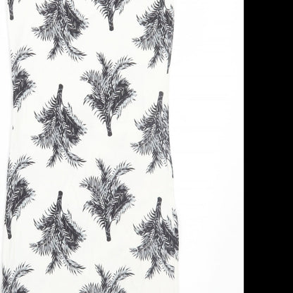 Topshop Womens White   A-Line  Size 8
