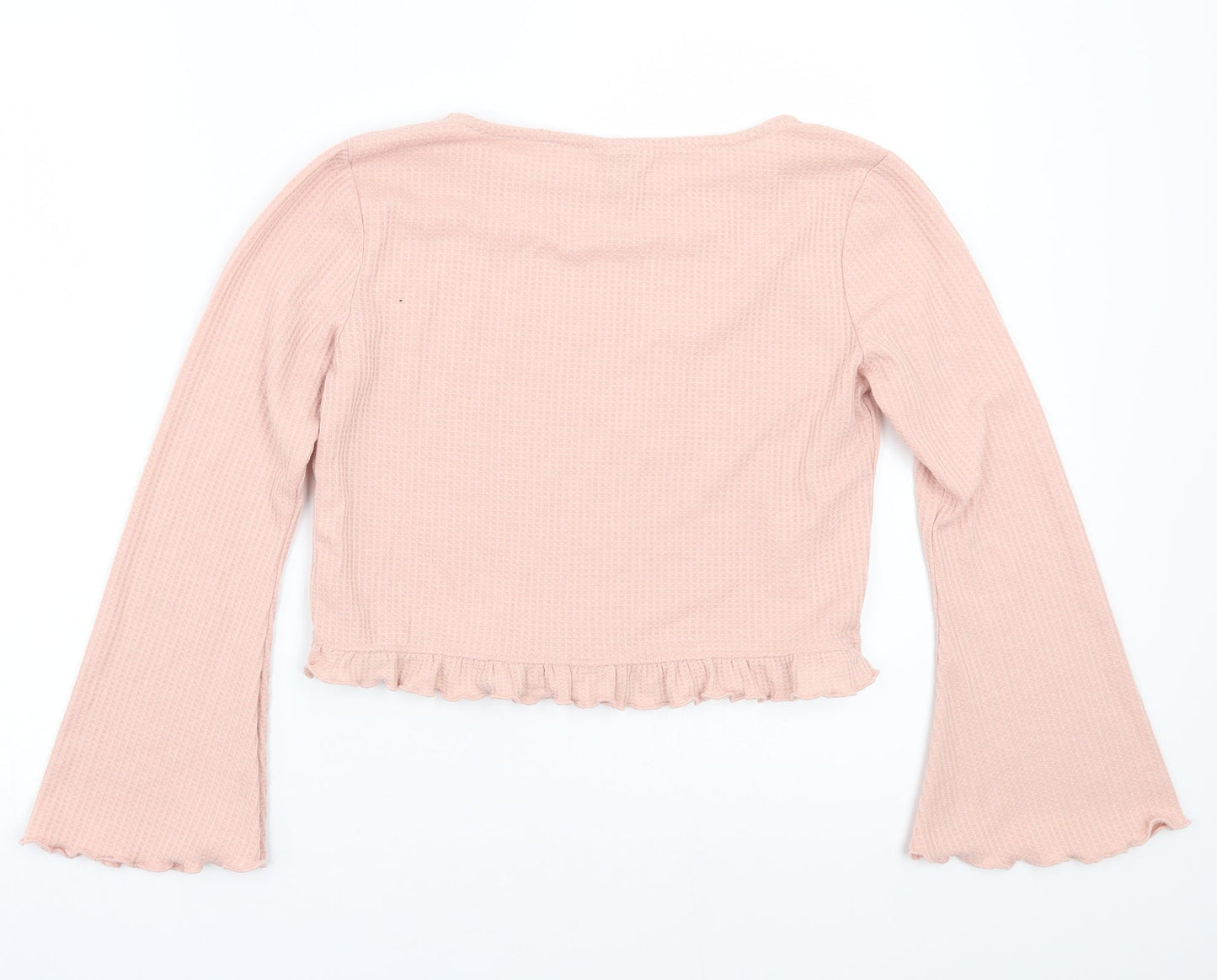 Womens UK Size 6 ASOS Pink Basic T-Shirt