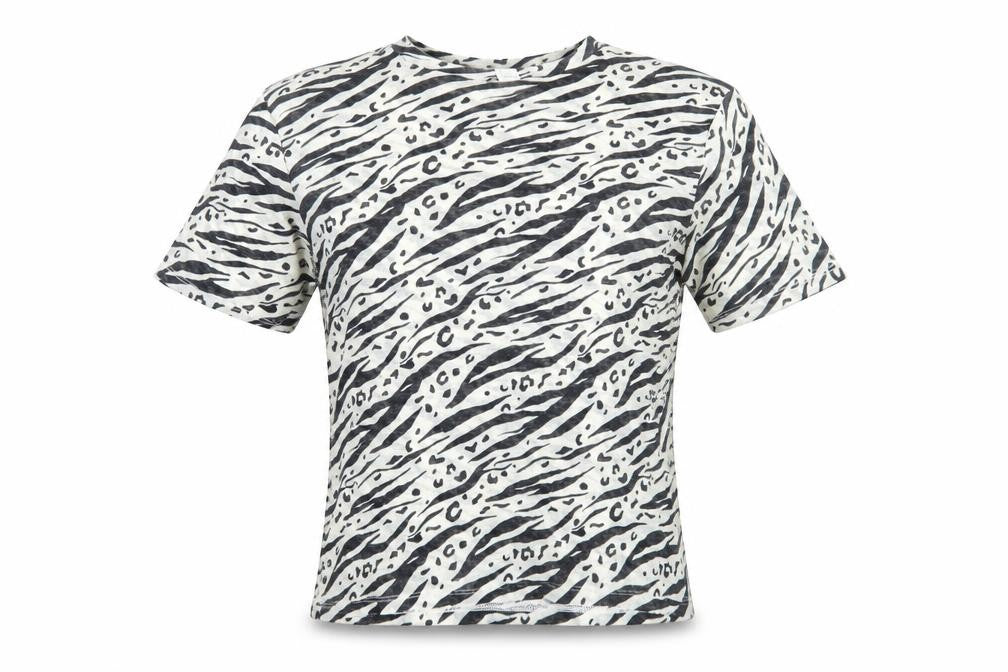 Womens UK Size 8 Topshop White Basic T-Shirt
