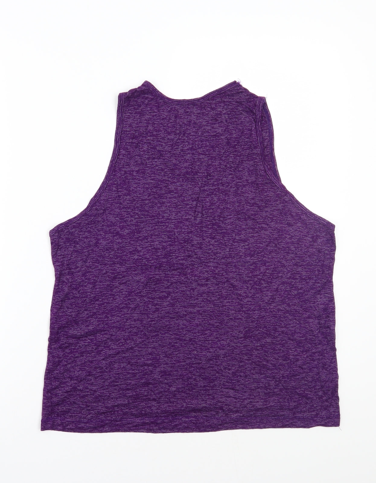 Womens UK Size S Preworn Purple Basic T-Shirt