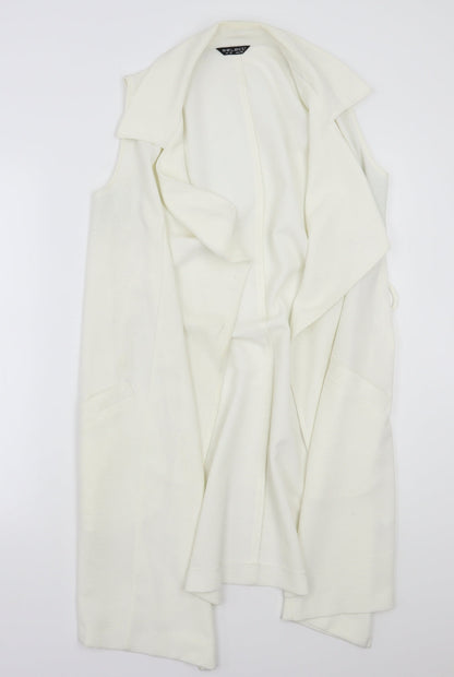 Select Womens White   Cardigan Jumper Size 12