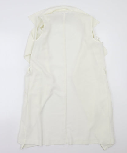 Select Womens White   Cardigan Jumper Size 12