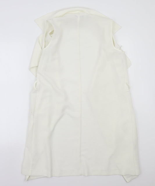 Select Womens White   Cardigan Jumper Size 12