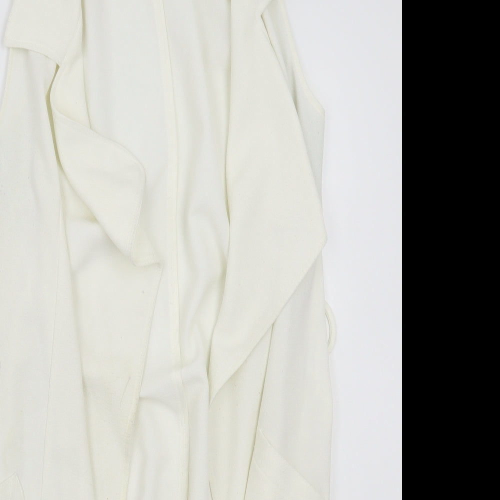 Select Womens White   Cardigan Jumper Size 12