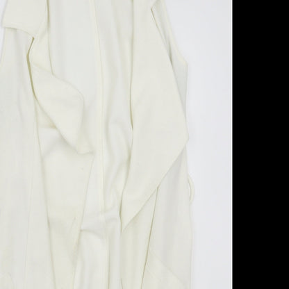Select Womens White   Cardigan Jumper Size 12