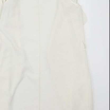 Select Womens White   Cardigan Jumper Size 12