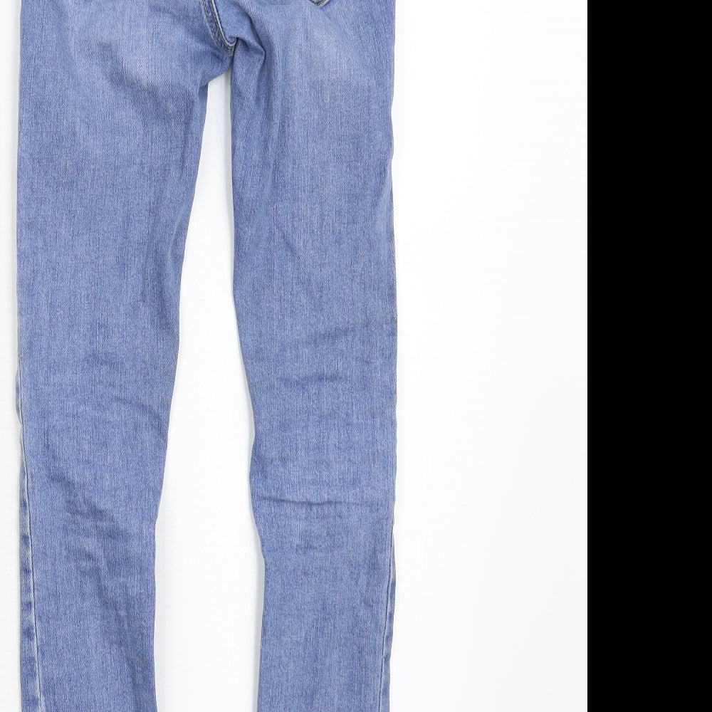 New Look Girls Blue  Denim Skinny Jeans Size 9 Years