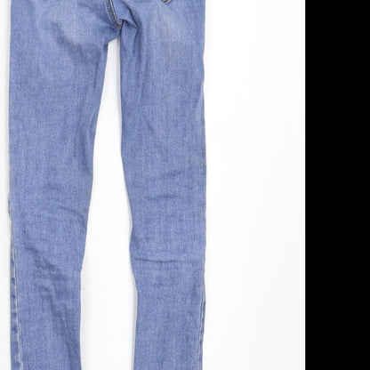 New Look Girls Blue  Denim Skinny Jeans Size 9 Years
