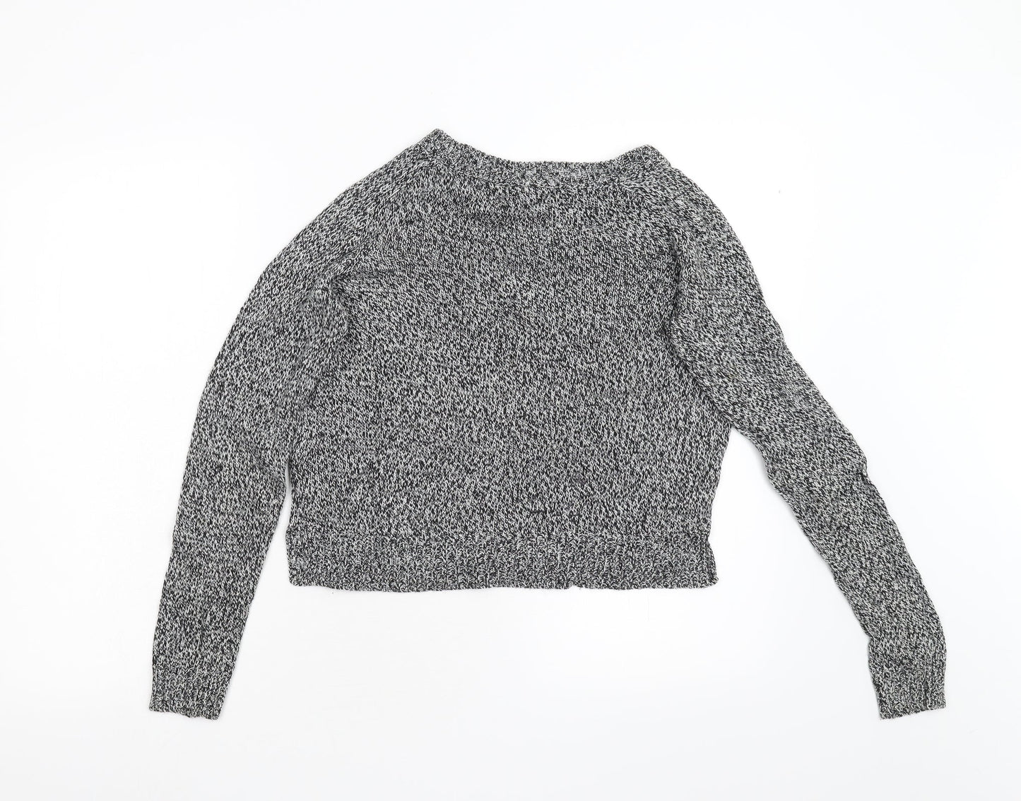 Womens UK Size XS Divided Grey Pullover Jumper